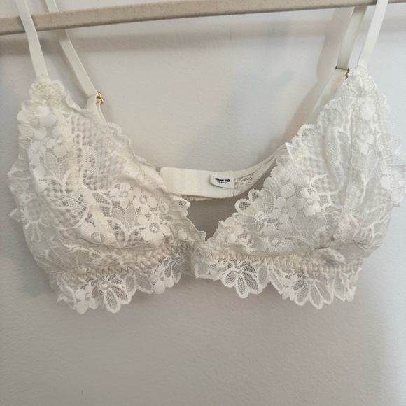AERIE show off lace triangle bra bralette - NWOT - Picture 2 of 5